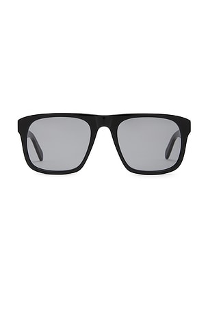 Toteme Navigator Sunglasses in Black