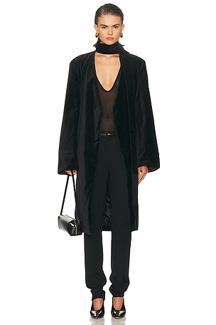 Toteme Smoking Coat in Black
