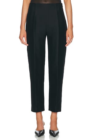 Toteme Slim Evening Trouser in Black