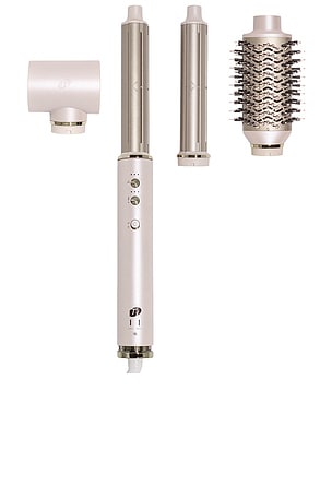 T3 Aire 360 Air Styler Blowout Kit With Dual Voltage And Ceramic Curling Attachments in Beauty: NA