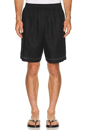 True Tribe Smooth Short in Black