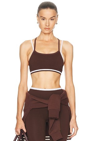 THE UPSIDE Form Seamless Anita Bra in Brown
