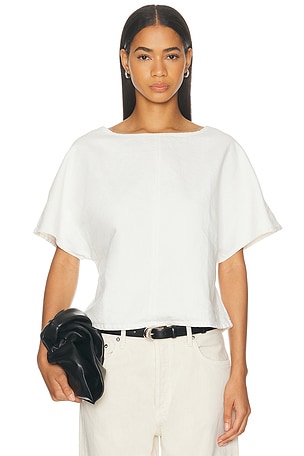 TWP Simple Tee in White