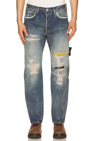 Undercover Distressed Jeans in Blue