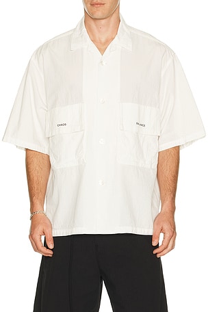Undercover Pocket Shirt in White