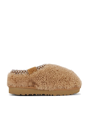 UGG Toddler Tasman Maxi Curly Slipper in Brown