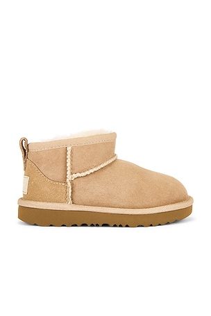 UGG Toddler Classic Ultra Mini Boot in Beige