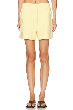 Varley Atrium High Rise 4.5 Short in Yellow