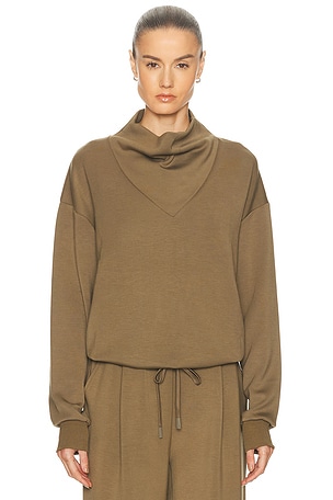 Varley Betsy Sweatshirt in Olive