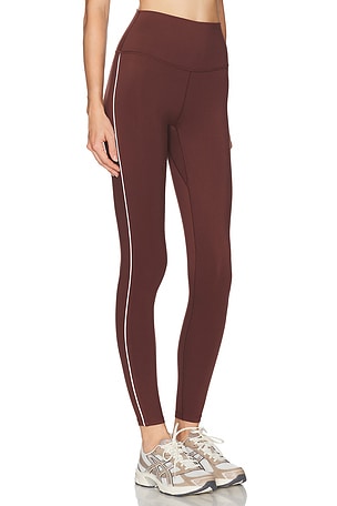 Varley Freesoft Piped 28 Legging in Brown