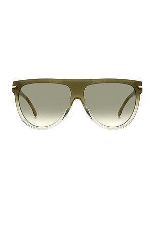 Victoria Beckham Classic Sunglasses in Olive