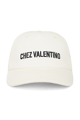 Valentino Garavani Baseball Hat in White