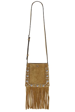 Valentino Garavani Nellcote Small Crossbody Bag in Beige