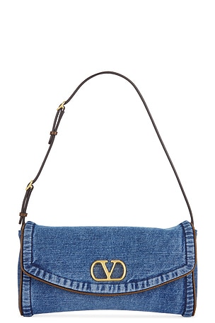 Valentino Garavani Devain Clutch in Blue