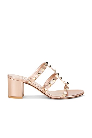 Valentino Garavani Rockstud 60 Mule in Pink