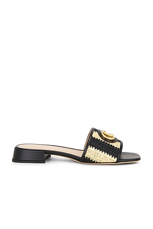 Valentino Garavani VLogo Signature Slide in Black