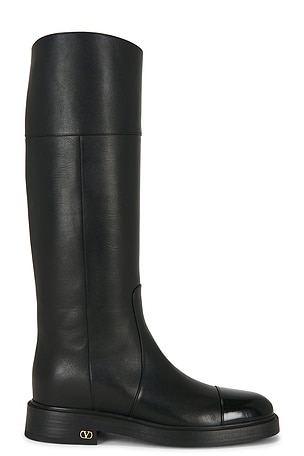 Valentino Garavani Zimmy Boot in Black