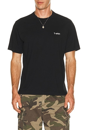 VETEMENTS Definition Oversized T-Shirt in Black