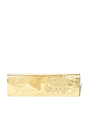 Vin. Sardine Clutch in Metallic Gold