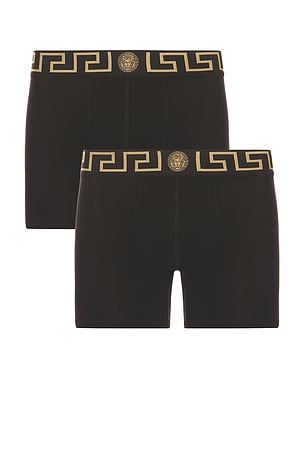 VERSACE Trunk Bi-Pack in Black