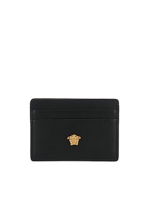 VERSACE Card Case in Black