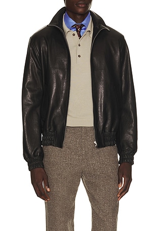Our Legacy Avenue Puffa in Black Tide Cotton Nylon | FWRD