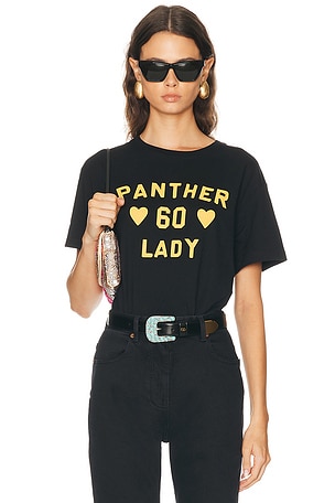 Valentino Cotton Jersey T-Shirt in Black