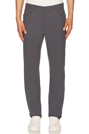 Vuori Meta Athletic Slim Fit Pant in Grey