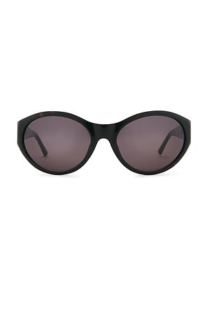 Oliver Peoples x Khaite 1995C Sunglasses in Dark Mahogany | FWRD