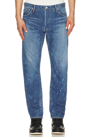 Visvim Social Sculpture 11 Dry-26 Denim Pants in Blue