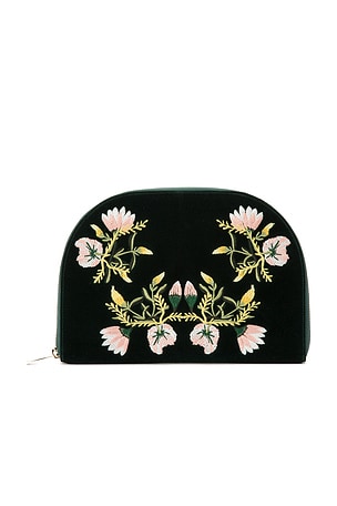 Wolf 1834 Zoe Portfolio in Dark Green