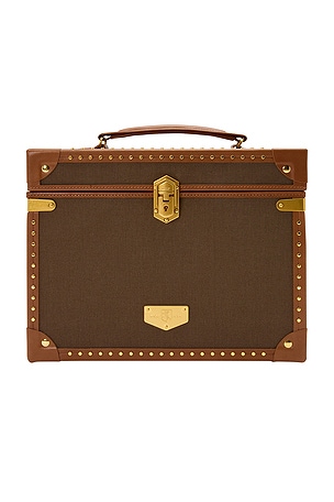 Wolf 1834 Ida Trunk Jewelry Box in Brown