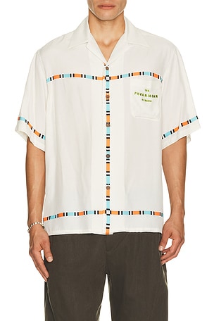 WACKO MARIA The Phoenician Scheme Short Sleeve Hawaiian Shirt Type 1 in White