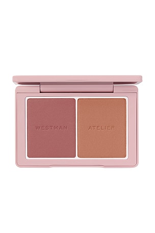 Westman Atelier Baby Cheeks Powder Blush Duo in Beauty: NA