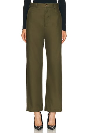 WARDROBE.NYC Drill Trouser in Army