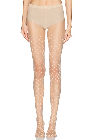 Wolford Blossom Tights in Nude