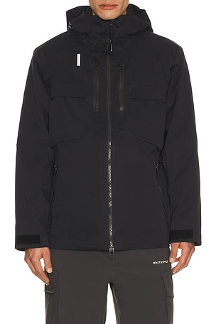 Whitespace 2L Insulated Cargo Jacket in Black