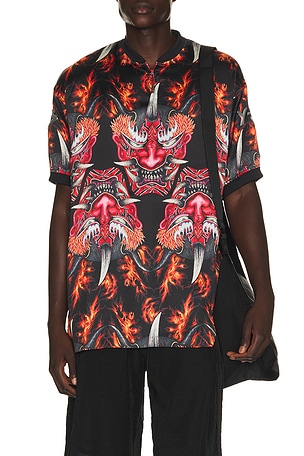 Y-3 Satin Oni Jersey in Multi