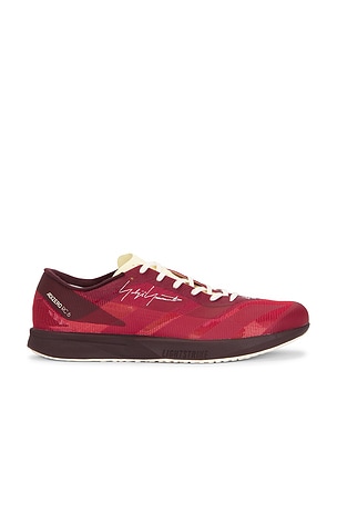 Y-3 Adizero Rc6 Sneaker in Burgundy