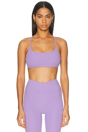 YEAR OF OURS Studio Crossback Bra in Purple