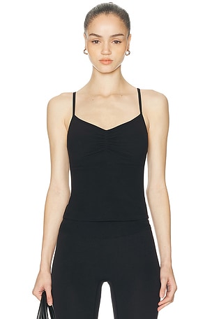 YEAR OF OURS Studio Baby Tank Top in Black