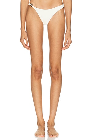 Ziah Bravissimo Hardware Bikini Bottom in Ivory