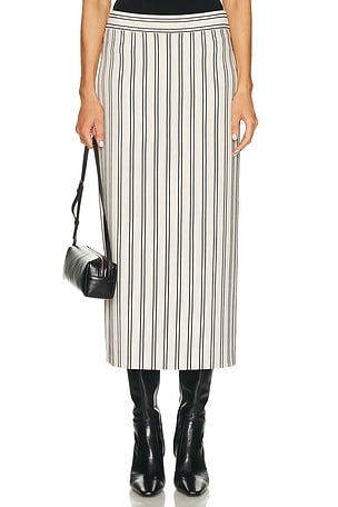 Zimmermann Daylight Midi Skirt in Black