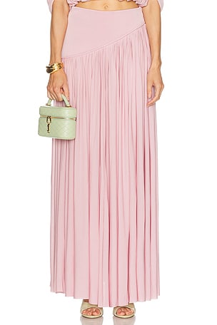 Zimmermann Alchemy Asymmetric Skirt in Pink