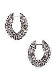 Strass Loop Earrings