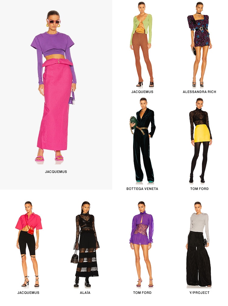 Standout Icons. Turn your full attention to standout styles this season with exaggerated silhouettes & opulent prints. Shop the Trend