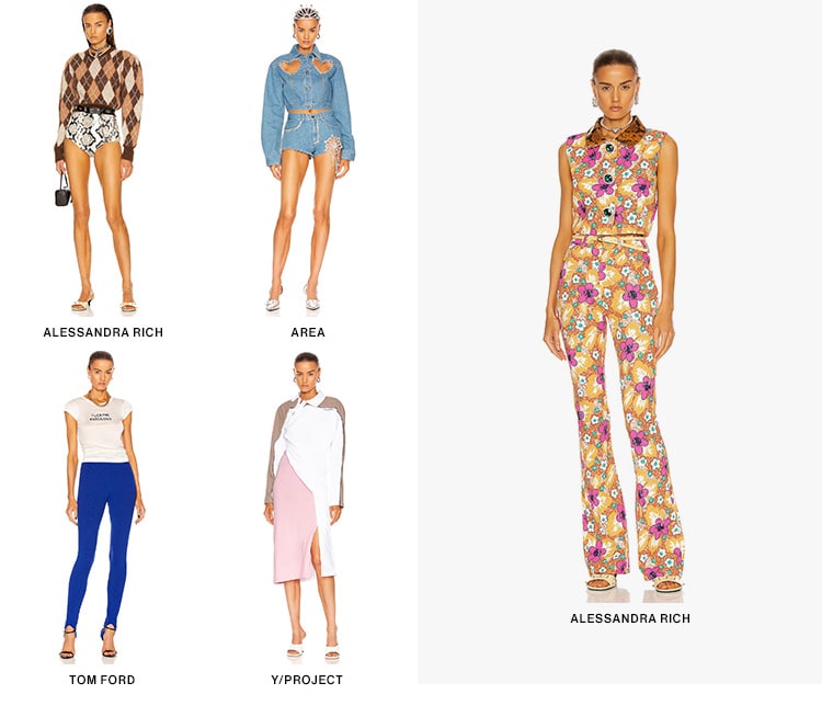 Standout Icons. Turn your full attention to standout styles this season with exaggerated silhouettes & opulent prints. Shop the Trend
