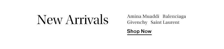 New Arrivals: Amina Muaddi, Balenciaga, Givenchy, Saint Laurent + more  - Shop Now