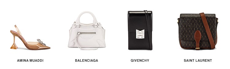 New Arrivals: Amina Muaddi, Balenciaga, Givenchy, Saint Laurent + more  - Shop Now