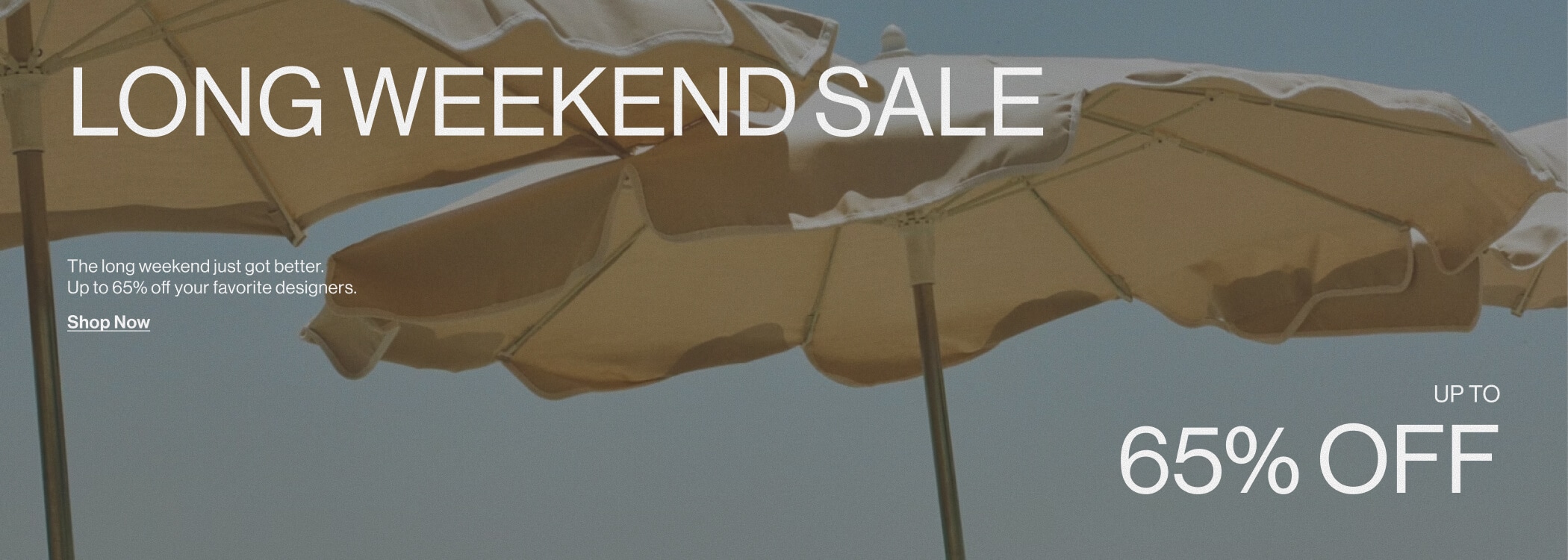 FWRD Long Weekend Sale 最大65% OFF